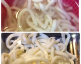 ☆おやつに☆揚げうどんの黒胡麻きな粉作り方1写真