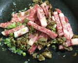 牛肉とボルチーニのパスタ作り方3写真
