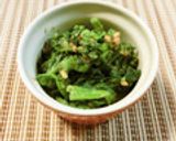 簡単おいし～ぃ♪　菜の花のピーナッツ和え作り方6写真