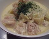 チキンと白菜のクリーム煮in粒マスタード作り方4写真