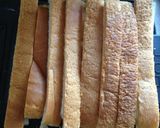 ♡余ったパン耳で卵とろ〜りホットサンド♡作り方5写真