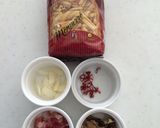 ポルチーニのアーリオオーリオ風パスタ作り方1写真