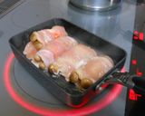 ゆず塩風味 鶏ささみのくるくる巻き焼作り方5写真