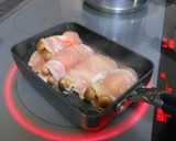 ゆず塩風味　鶏ささみのくるくる巻き焼作り方5写真