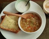 シャキシャキ！ぽかぽか！食べる野菜スープ作り方5写真