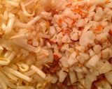 節約！もやしとちくわの＊ペペロンチーノ丼作り方1写真