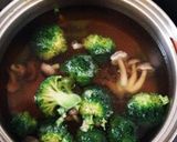 しめじとブロッコリーのおろし生姜スープ作り方2写真