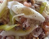 レンジで☆ネギ塩焼きそば♬作り方4写真