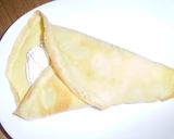 控えめな優しい甘さでヘルシー豆乳クレープ作り方10写真