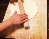 シーフードピザの具×季節のキノコピザ作り方4写真