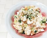 簡単！トーストアレンジ。カッテージチーズ作り方1写真