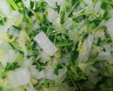 簡単もう一品♪*ﾟ白菜と豆苗のサラダ作り方5写真