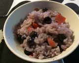 圧力鍋de黒豆ごはん作り方4写真