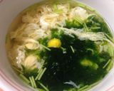 あおさのお吸い物作り方6写真