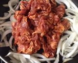 豚肉のコチジャン(辛味噌)炒め作り方3写真