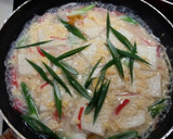 給料日前の味方！豆腐と卵の中華風煮込み作り方10写真