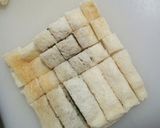離乳食後期♪鯵ハンバーグのサンドイッチ作り方5写真