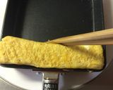 ずぼら飯：めんつゆだし巻き卵作り方5写真
