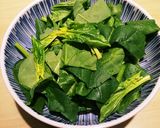 簡単！ほうれん草のイタリア風サラダ作り方1写真