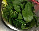 ほうれん草のなめ茸和え　レンジにお任せ♪作り方3写真