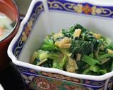 ほうれん草のなめ茸和え　レンジにお任せ♪作り方6写真