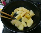 ココナッツオイルde焼きリンゴ☆作り方2写真
