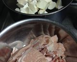 海老芋と豚肉のピリ辛炒め　ご飯がススム！作り方2写真