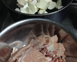 海老芋と豚肉のピリ辛炒め　ご飯がススム！作り方2写真