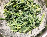 ほうれん草のゴマドレッシング和え作り方4写真