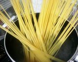 スパムとほうれん草の和風パスタ♥作り方1写真