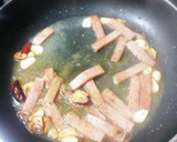 スパムとほうれん草の和風パスタ♥作り方4写真