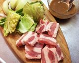 こく旨♡豚バラ味噌バターうどん作り方1写真