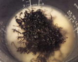 簡単炊き込み御飯《昆布ゴマごはん》作り方3写真