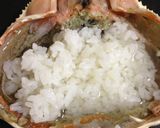 簡単!絶品*カニ味噌雑炊作り方1写真