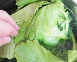 葉っぱも使うよ♬カブとなめこのお味噌汁♡作り方14写真