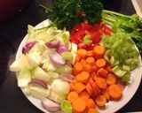 牛肉の野菜クリーム煮・ドイツ料理作り方2写真