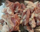 唐揚げ粉で♪鶏肉と小松菜のクリーム炒め作り方1写真