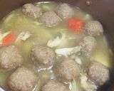 ブロッコリーまるごと使って鶏団子シチュー作り方10写真