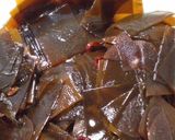 大葉のにんにく醤油漬け作り方7写真