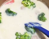 ブロッコリーまるごと使って鶏団子シチュー作り方13写真