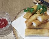 チキンスティック春巻き作り方6写真