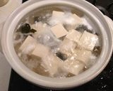 とろとろ温泉湯豆腐鍋　鶏か豚しゃぶで作り方2写真