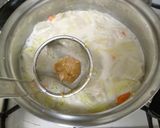 白菜とえのきのクリーム味噌煮作り方3写真