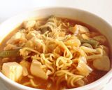 味噌汁リメイク！キムチ風ラーメン☆作り方3写真