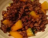 お弁当に♪かぼちゃとお肉の混ぜごはん作り方4写真