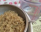 超簡単...丼で...玄米を炊いてみた作り方2写真