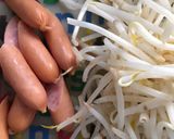 簡単！もやしとレタスのごちそうスープ作り方1写真