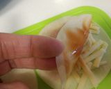 餃子の皮でチーズサンドピザ作り方1写真