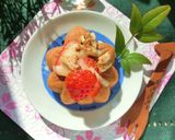 ✼胡桃苺チーズ✼焼きもみじ饅頭作り方4写真