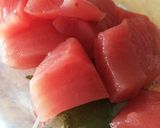 簡単！激ウマ！さっぱり生姜と水菜まぐろ！作り方1写真